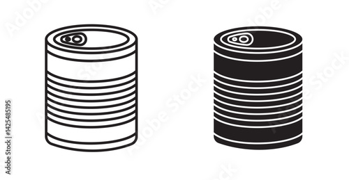 Tin can icon
