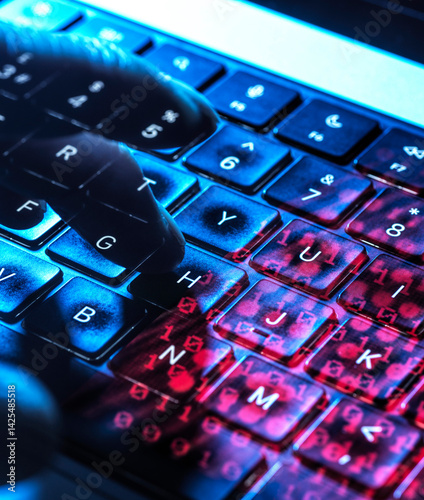 Cybersecurity, conceptual image
