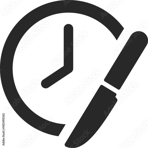 Surgery schedule icon used in hospital planning systems