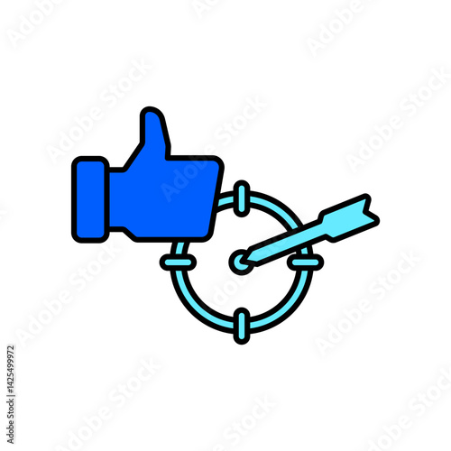 Icon a well done, isolated against a clean background.