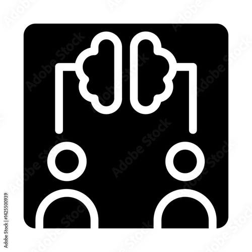 Collective Mind Solid Icon