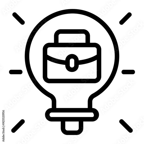 Business Idea Line Icon