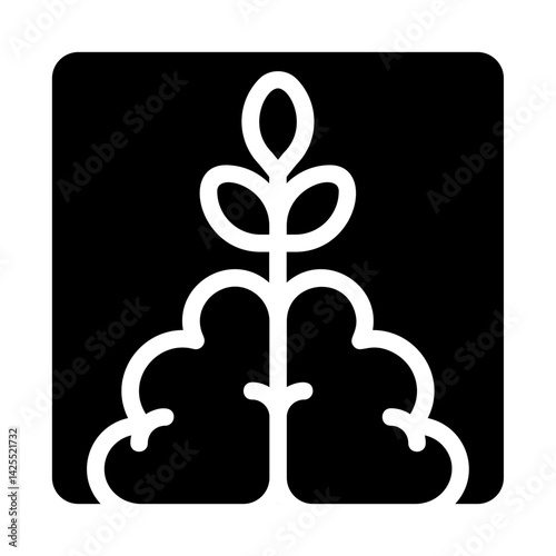 Growth Mindset Solid Icon