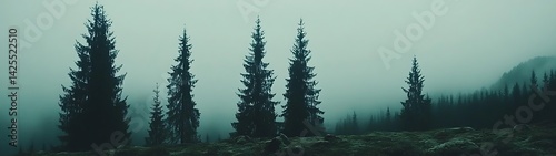 Misty Forest Scene (1)