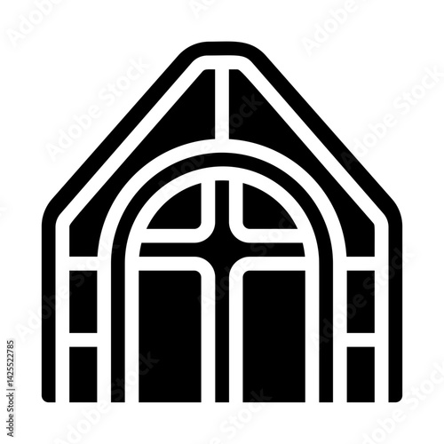 Royal Chapel Solid Icon