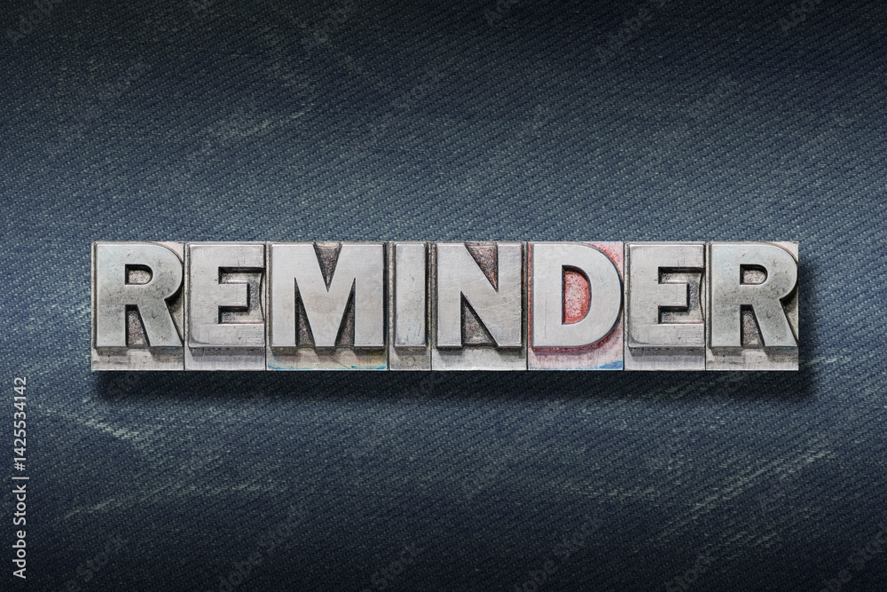 reminder word den