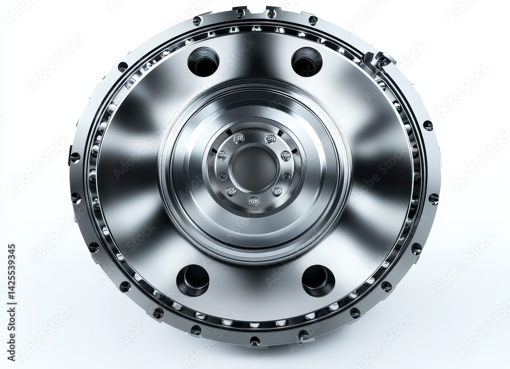 High-Quality Industrial Metal Impeller Isolated on White Background, Detailed Solid Steel Engineering Component for Machinery, Mechanical Engineering, and Industrial Applications High-Quality Industrial Metal Impeller Isolated on White Background, Detailed Solid Steel Engineering Component for Machinery, Mechanical Engineering, and Industrial Applications