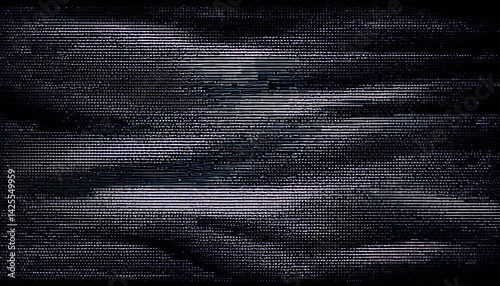 glitchy static horror screen texture for halloween design, eerie digital distortion effect background for web graphics, poster, and branding

