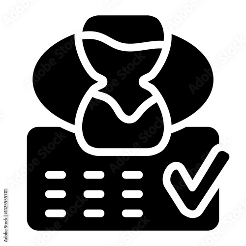 Deadline Solid Icon