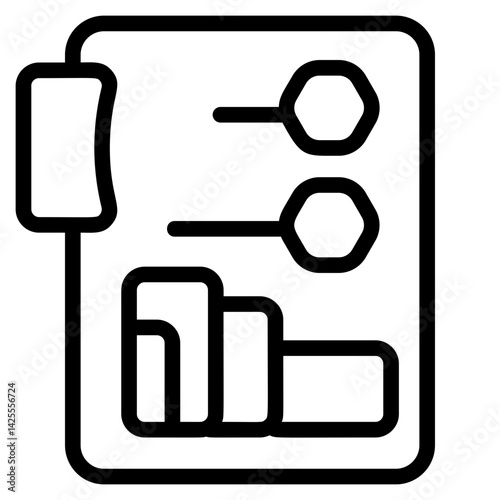 Planning Line Icon