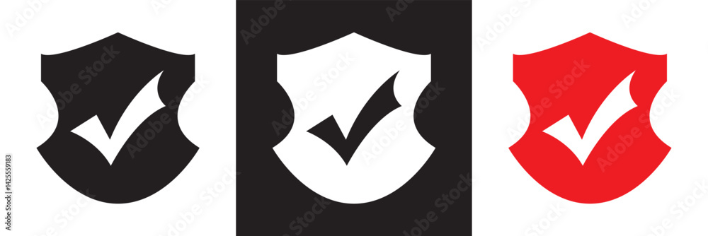Isolated tick icon. Vector for websites, mobile interfaces, presentations, banner, visual branding etc. Vector illustration. isolated on white and black background. EPS 10 Isolated tick icon. Vector for websites, mobile interfaces, presentations, banner, visual branding etc. Vector illustration. isolated on white and black background. EPS 10