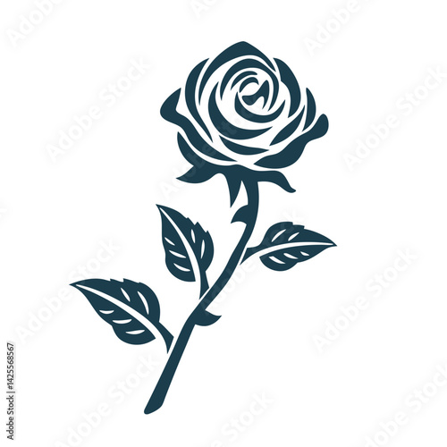 Single Red Rose for Labour Day (1er Mai) Labour Day (1er Mai) – A single red rose (symbolizing worker protests)