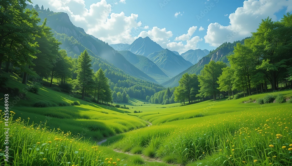 Fototapeta premium Green Earth in Hand – Sustainability and Hope