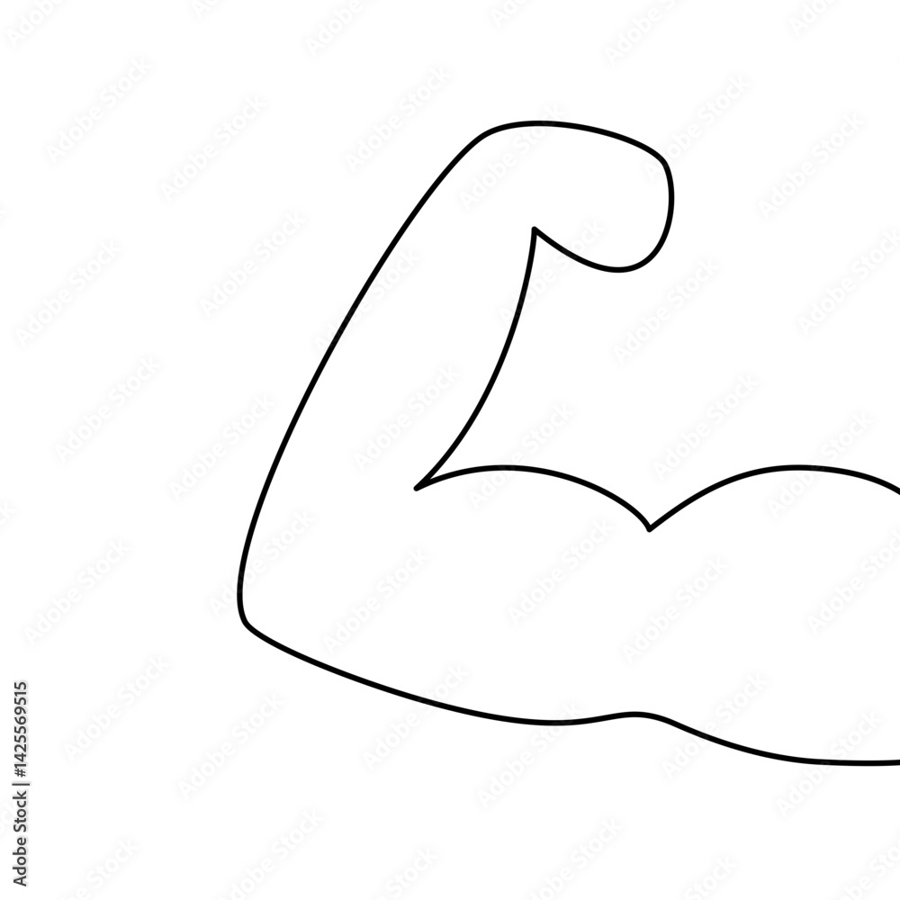 Muscle Strong Strength Bicep