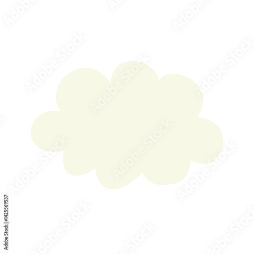 Obraz na płótnie Soft Cloud w salonie