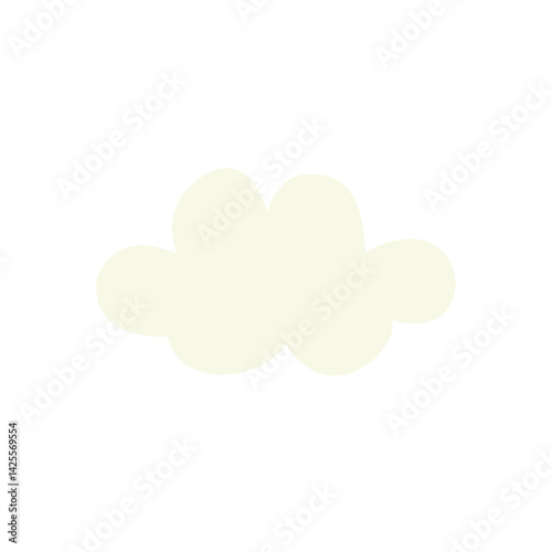 Obraz na płótnie Soft Cloud w salonie