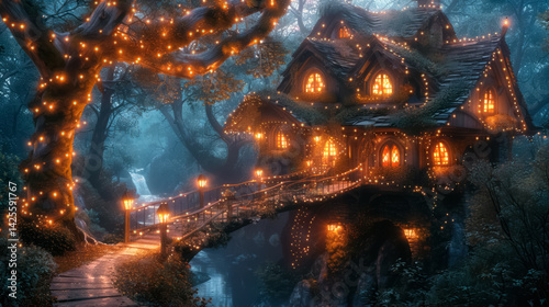 Magical imaginary world