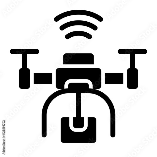 Drone Solid Icon