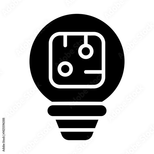 Light Quantum Solid Icon