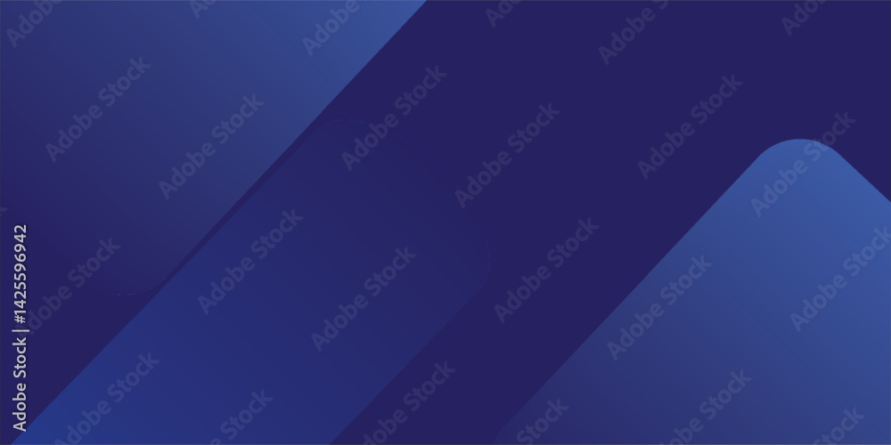 Obraz premium Abstract blue background with glowing geometric lines. Modern blue gradient square shape design. Futuristic technology concept. Suit for brochure, corporate, website, poster, banner, cover modern