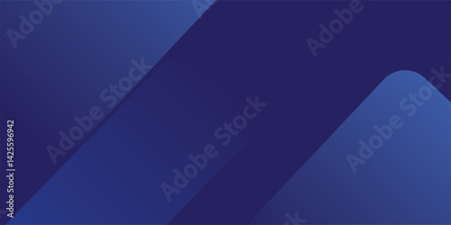 Abstract blue background with glowing geometric lines. Modern blue gradient square shape design. Futuristic technology concept. Suit for brochure, corporate, website, poster, banner, cover modern