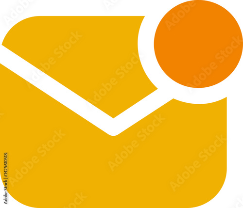 Email Envelope Message Notification Fill Icon