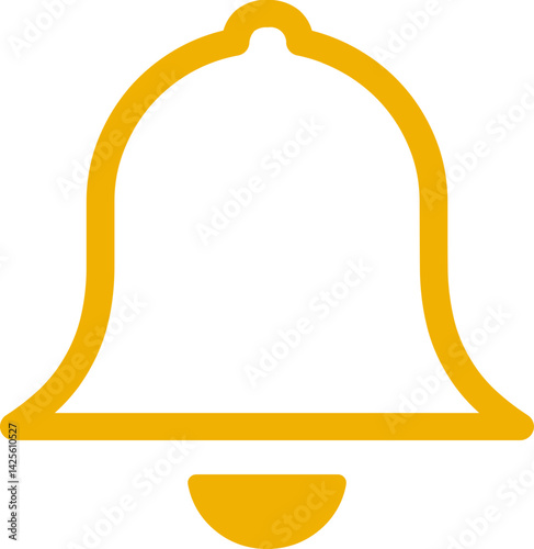 Bell Notification In Outline Icon