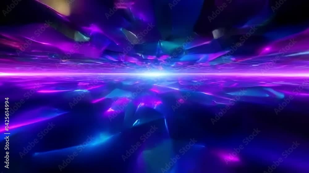 disco lights background loop