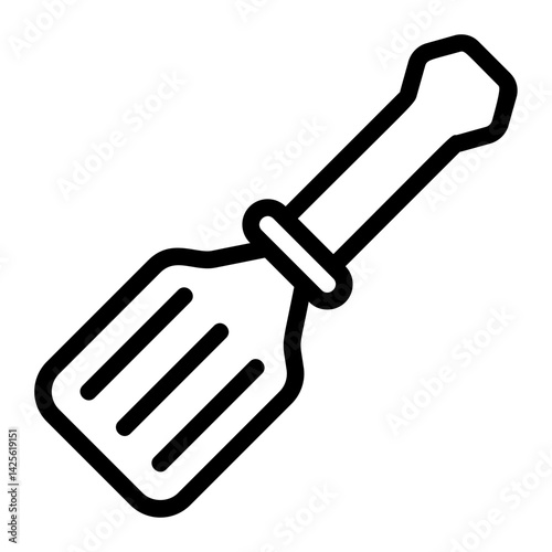 Screwdriver Line Icon