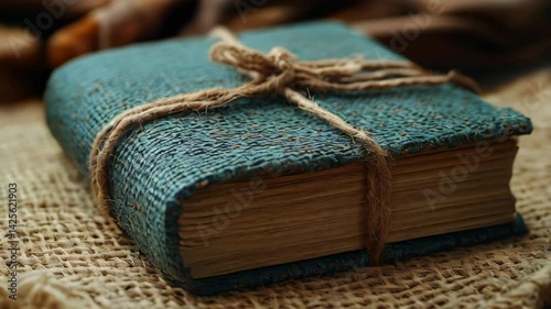 Explore the art of creating a rustic journal with natural materials. Experience the calming ambiance of a peaceful workspace filled with creativity and inspiration.