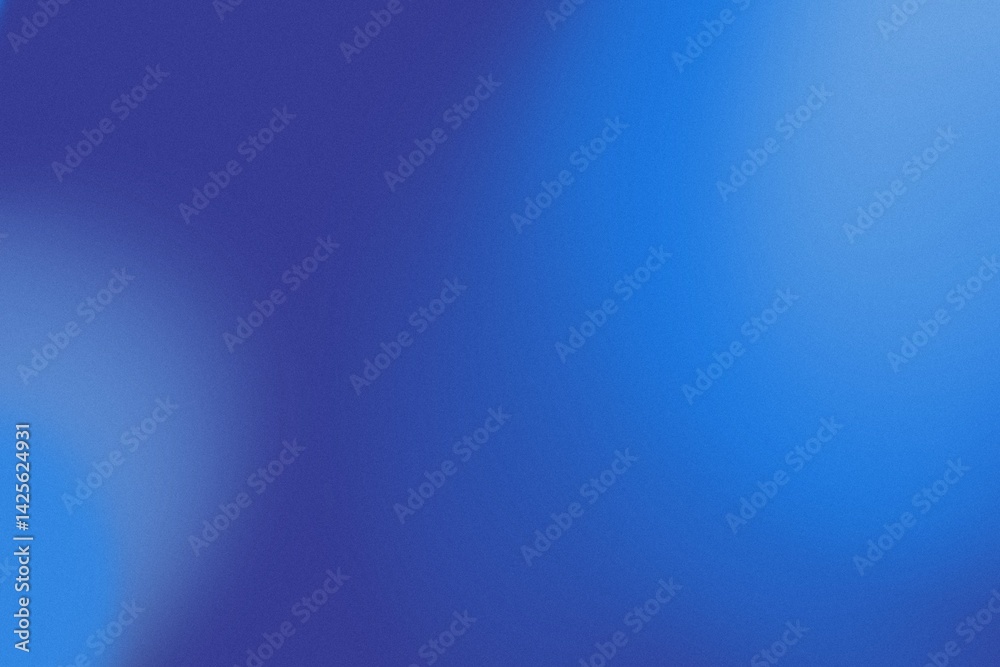 Fototapeta premium Blue Abstract Scene With Misty Layers
