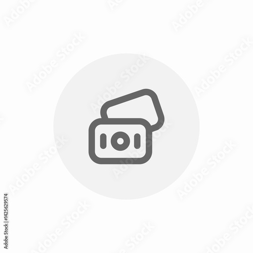 cash money icon sign vector