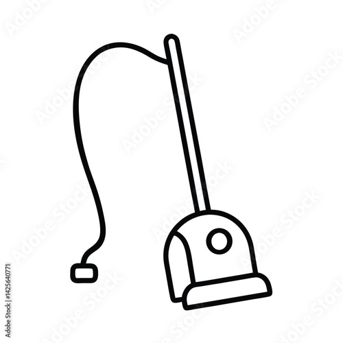 vacuum cleaner vector silhouette 