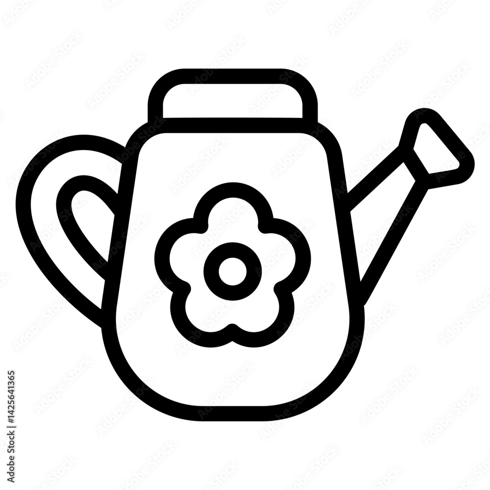 Obraz premium Gardening Line Icon