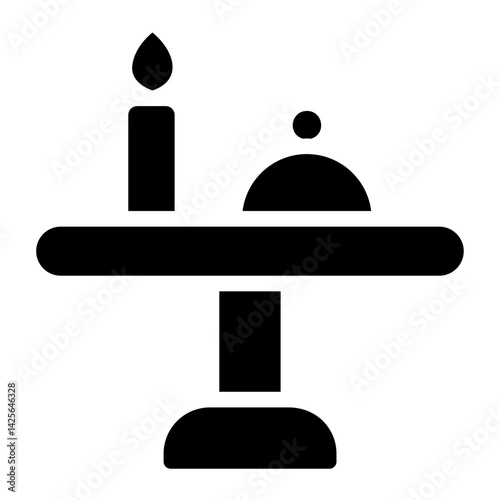 Dinner time Solid Icon