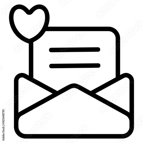 Letter Line Icon