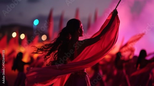 Experiencing the nightlife and cultural performances at Riyadh Season Festival,