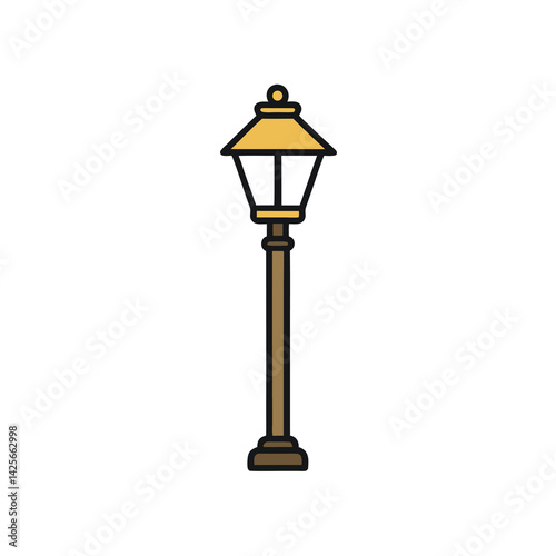 old street lamp