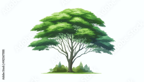 tree isolated on white background