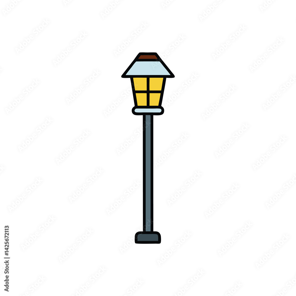 street lamp vector illustration street lamp vector illustration
