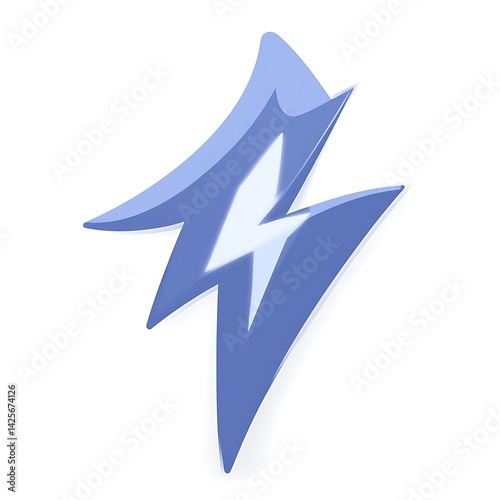 Free Download Two stylized lightning bolts, a graphic design. - GFXLoad