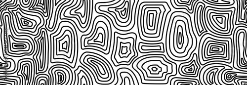 Seamless Topographic Lines. Pattern from abstract texture with monochrome stains of liquid. Abstract marble texture with monochrome fluid stains. 