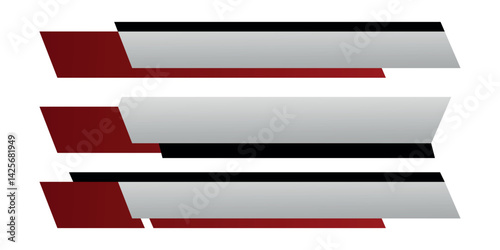 Lower third vector design bundle for broadcast news, TV Bar, Breaking News, Sports, Video Channel
