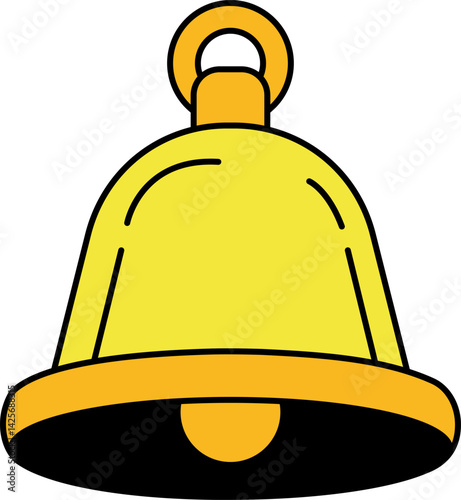 illustration of a boxing bell