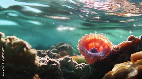 The diverse adaptations of marine life in estuarine environments, blending salt and freshwater,