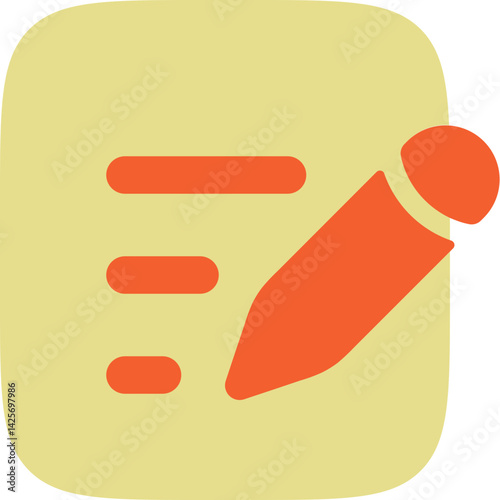 Document Add In Fill Icon
