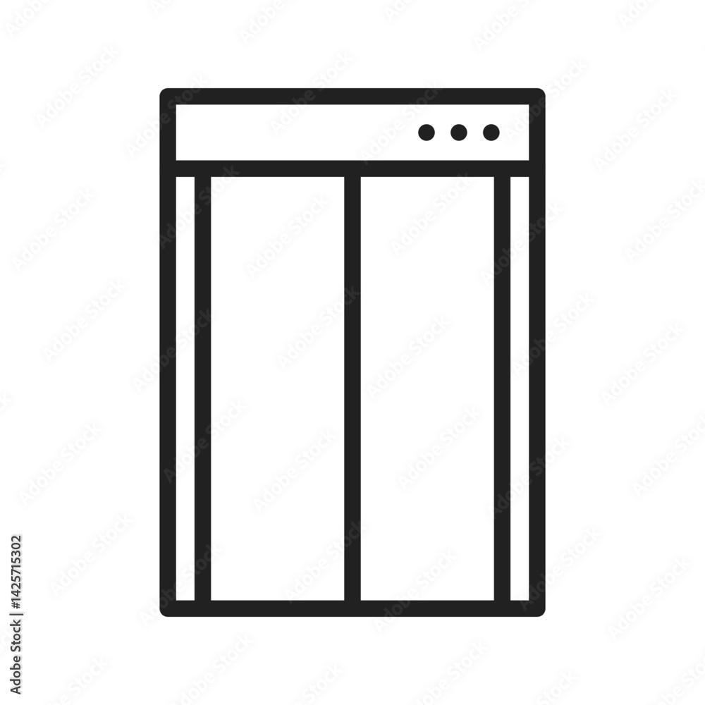 Boarding Gate icon vector image. Suitable for mobile apps, web apps and print media. Boarding Gate icon vector image. Suitable for mobile apps, web apps and print media.