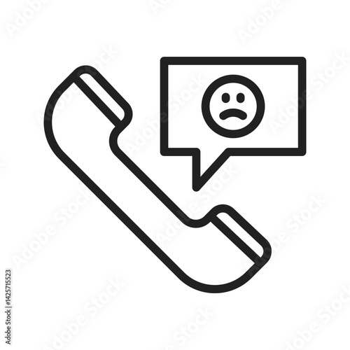 Complaint icon vector image. Suitable for mobile apps, web apps and print media.