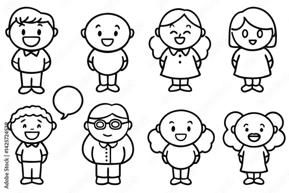 Talking About Growth with Elegant Line Art Talking About Growth with Elegant Line Art