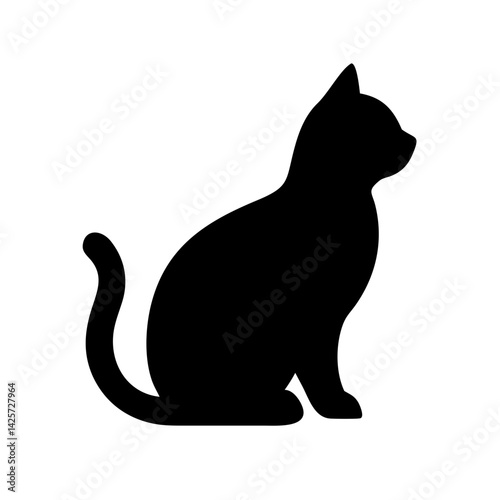 black cat silhouette